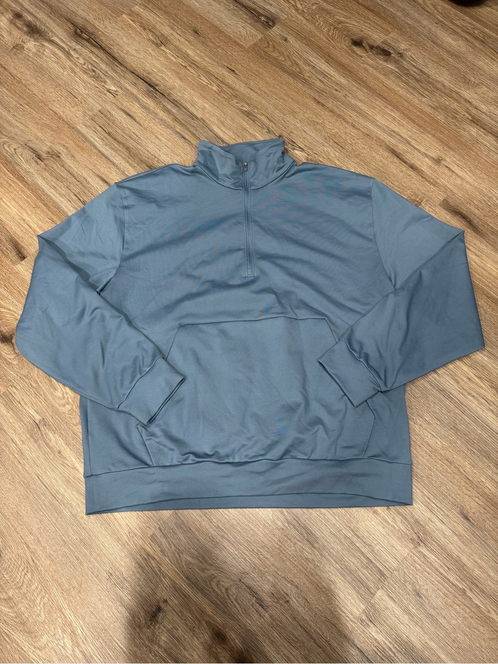 Lululemon Athletica Men's Performance Half-Zip Jacket in Slate Blue